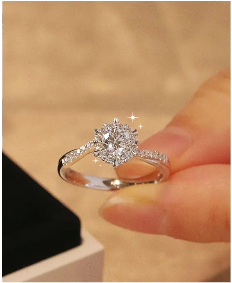 Promise ring close-up
